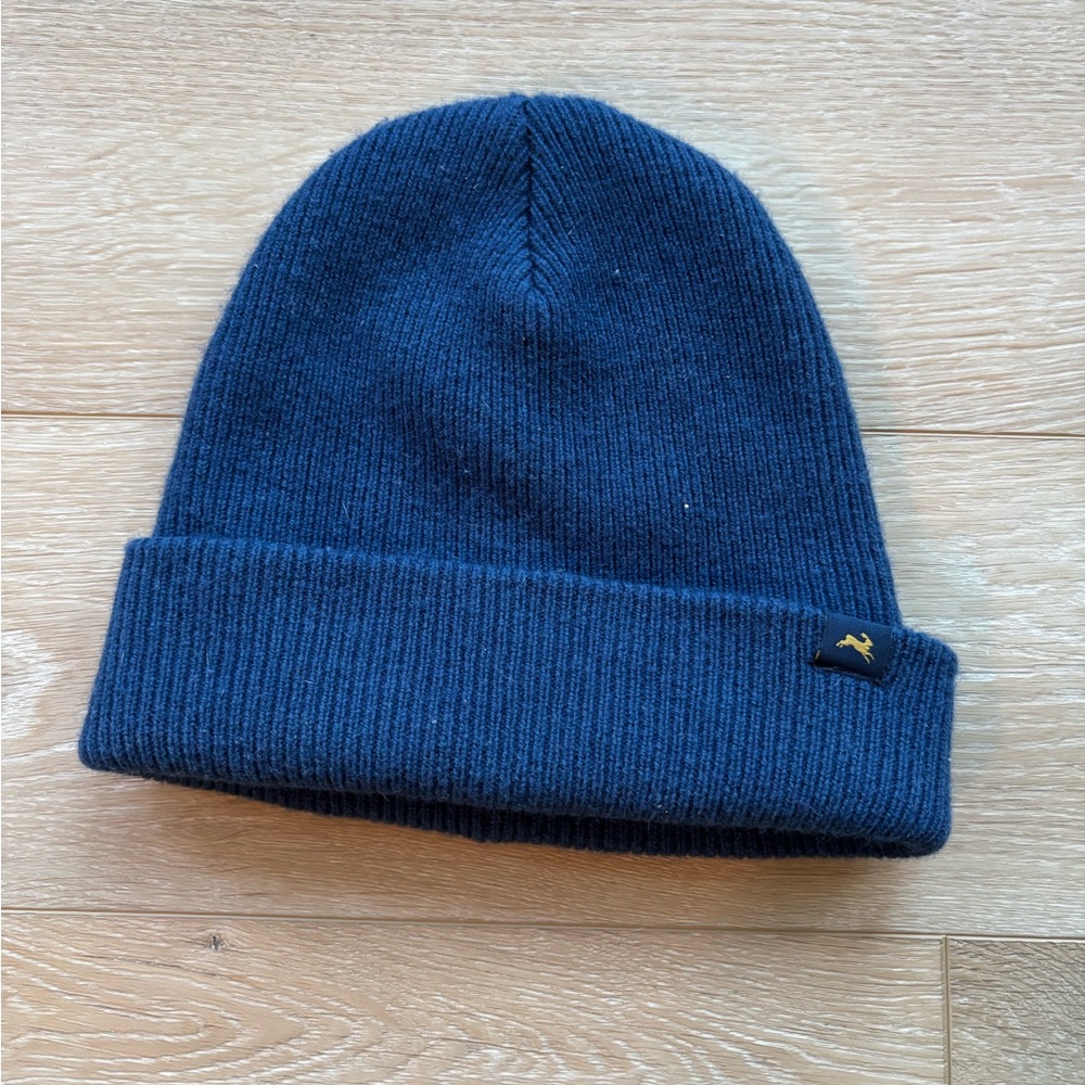 Tracksmith Deep Blue Beanie